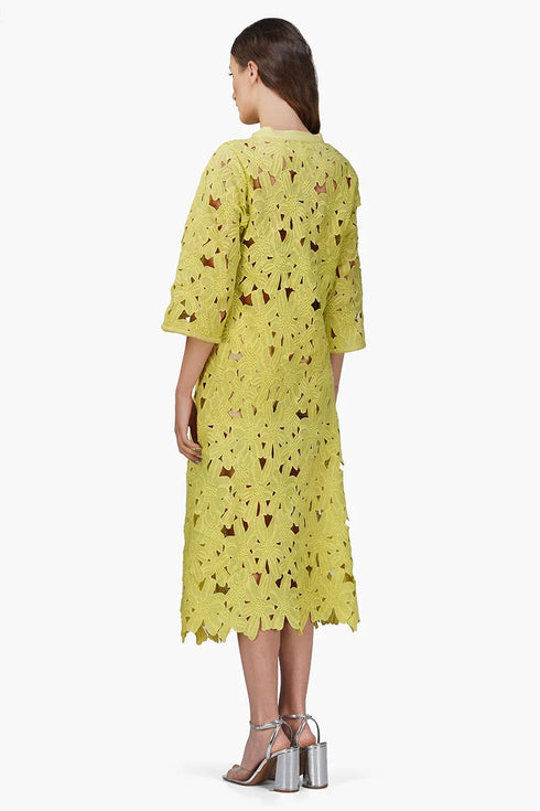 Floral Lace Cover Up Dress